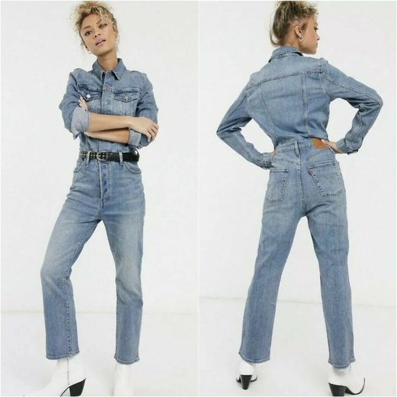denim jumpsuit levis